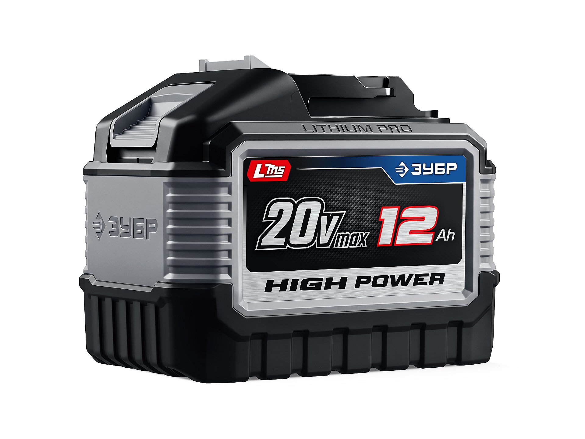 ЗУБР High Power, 20 В, 12.0 А·ч, аккумулятор LMS, ПРОФЕССИОНАЛ (BP-H-20-12)